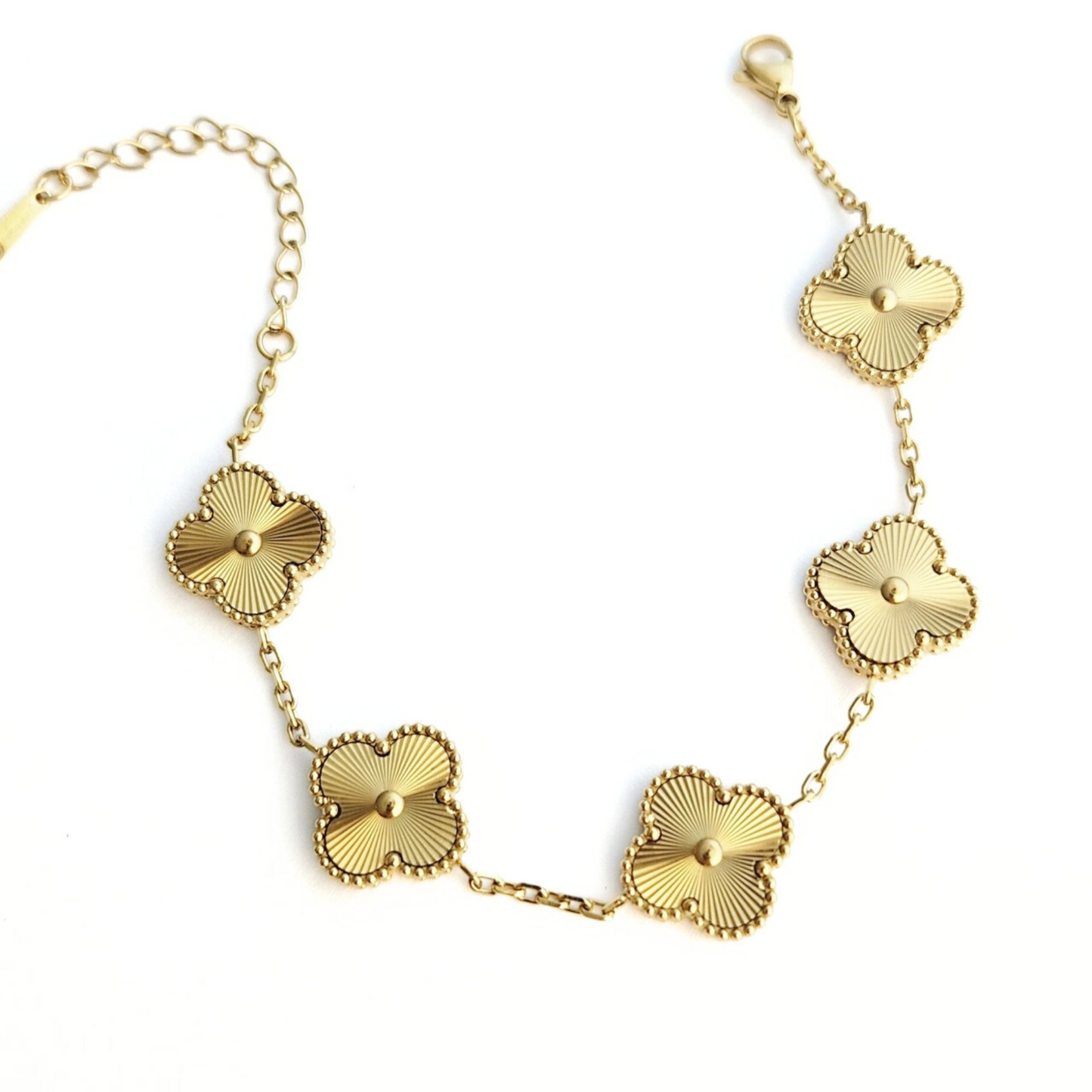 Laser Cut Clover Bracelet
