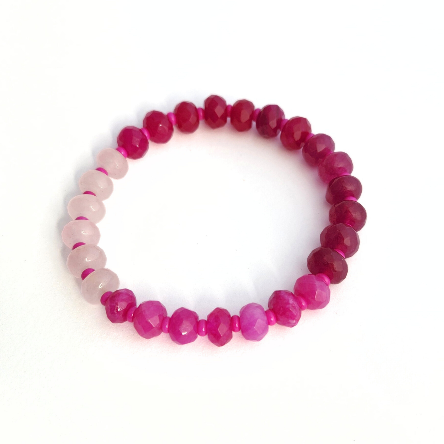 Pink Gemstone Stack