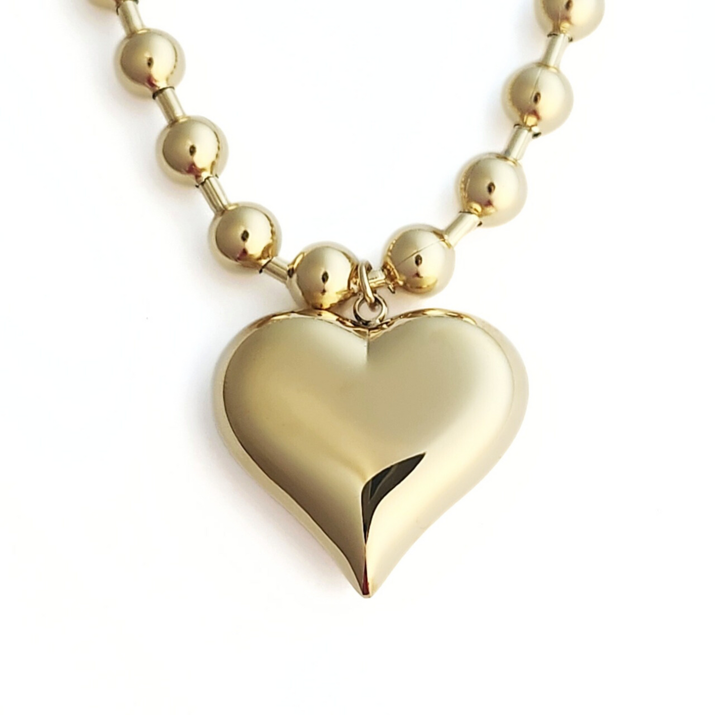 Bubble Heart Necklace