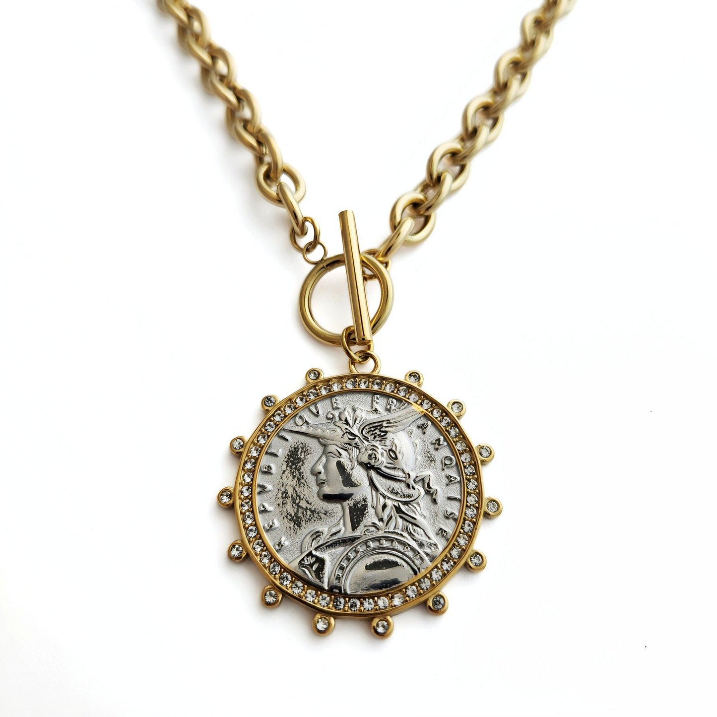 Rome Coin Necklace
