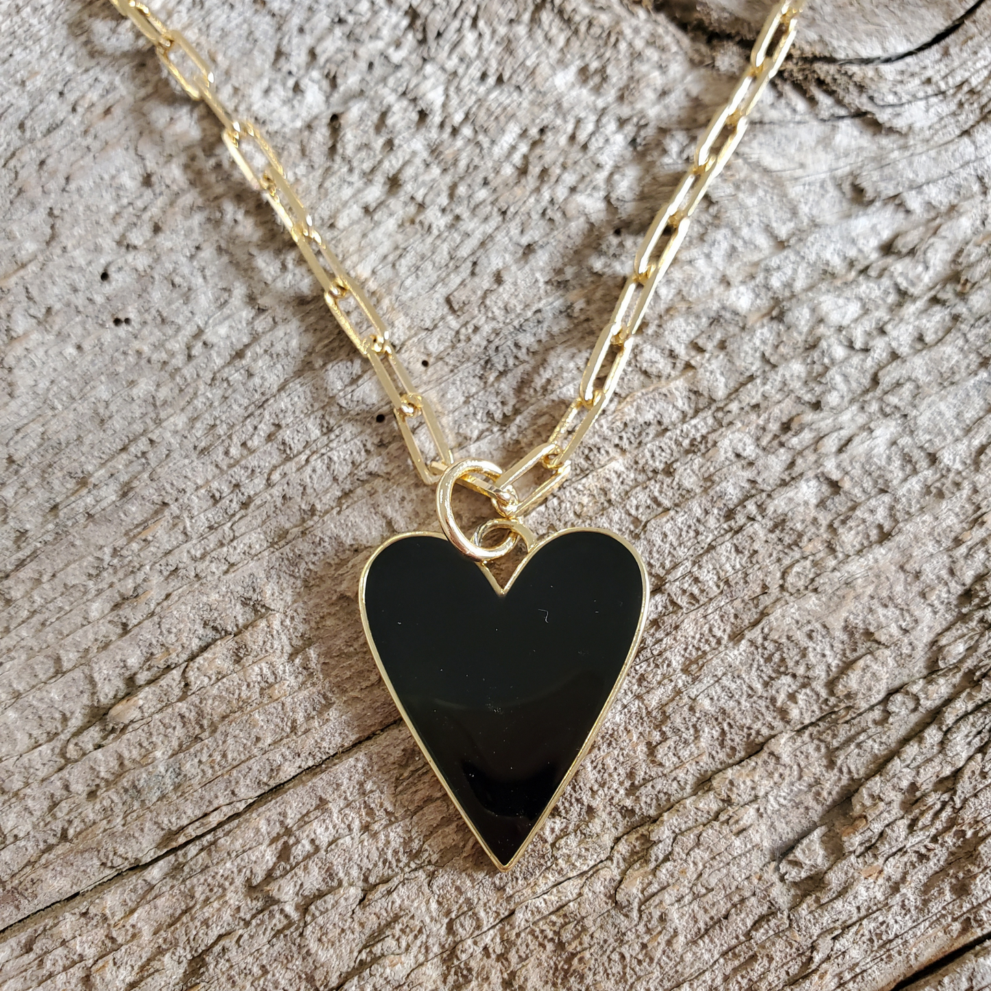 Pink Heart Necklace