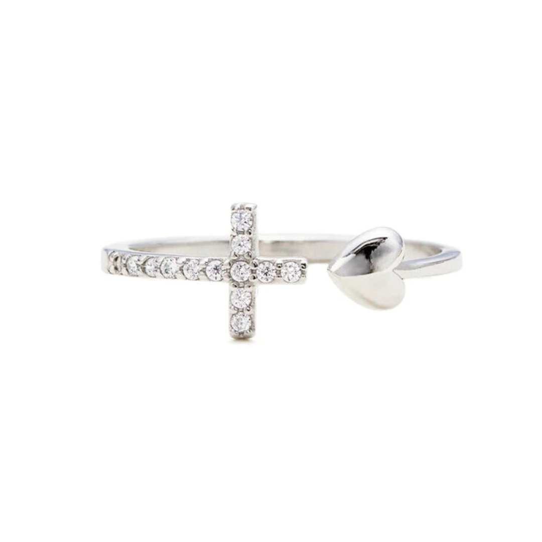 Cross My Heart Ring