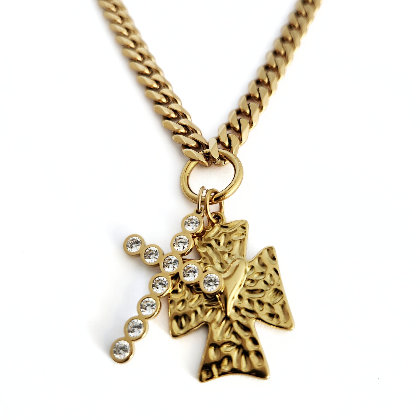 Cross Charm Necklace