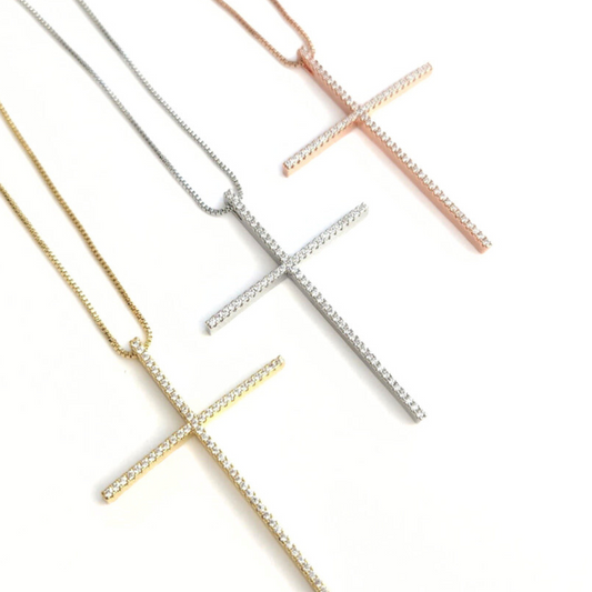 Large Cross Necklace