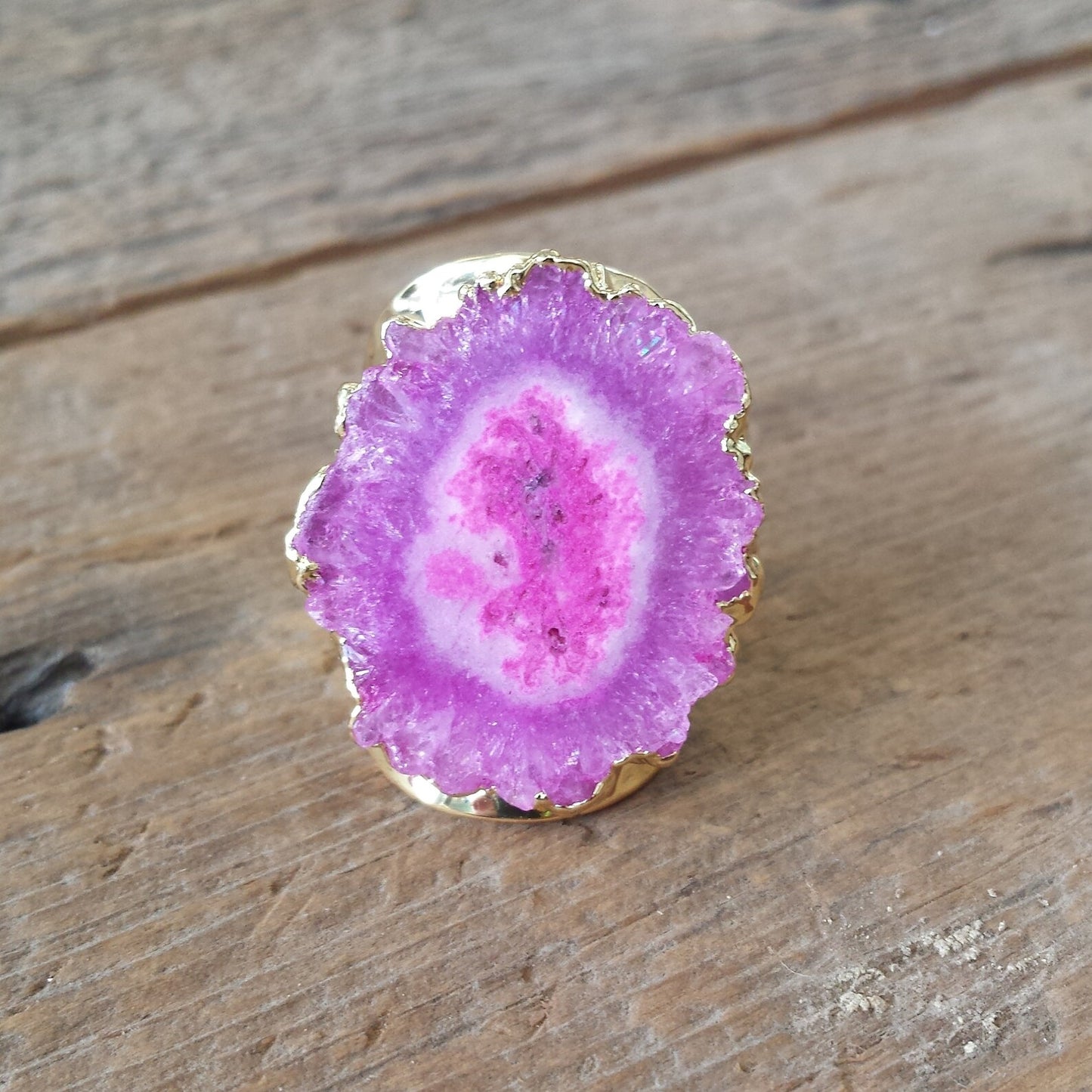 Solar Quartz Ring