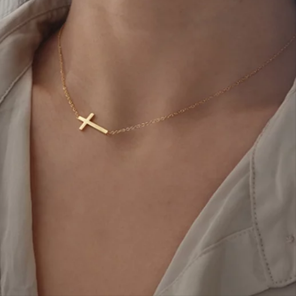Dainty Cross Necklace