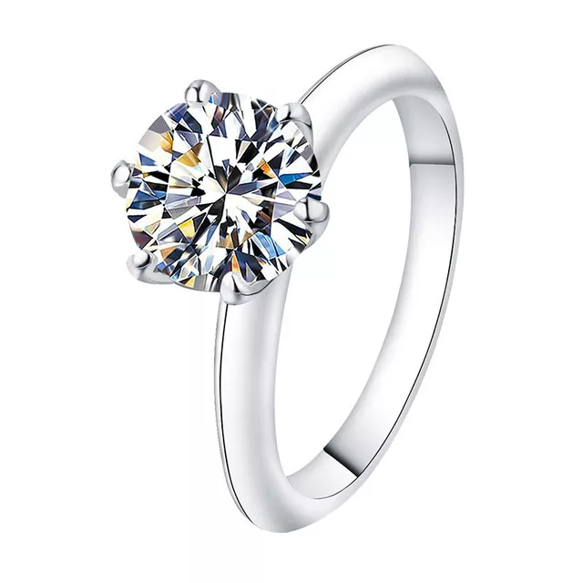 3 Carat Moissanite Ring