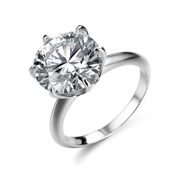 5 Carat Moissanite Ring