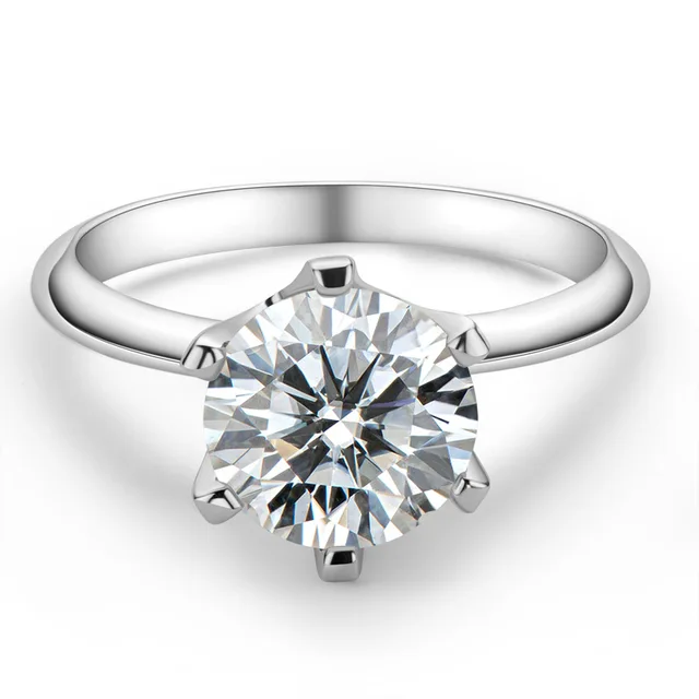 5 Carat Moissanite Ring