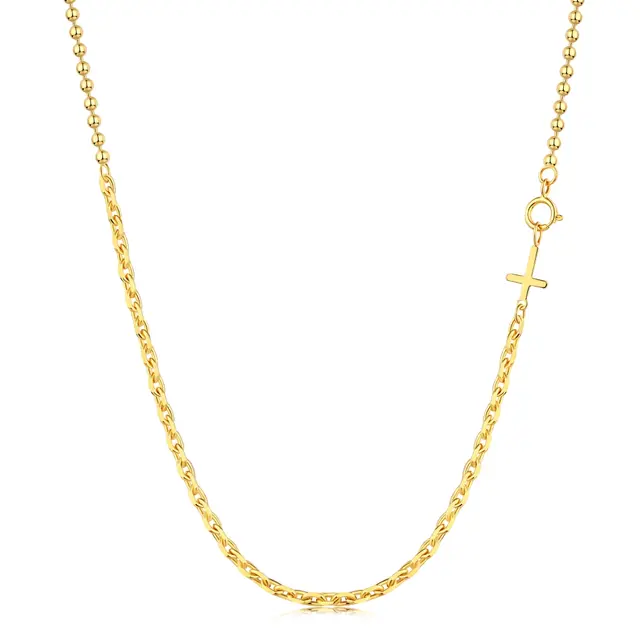 Cross Clasp Necklace