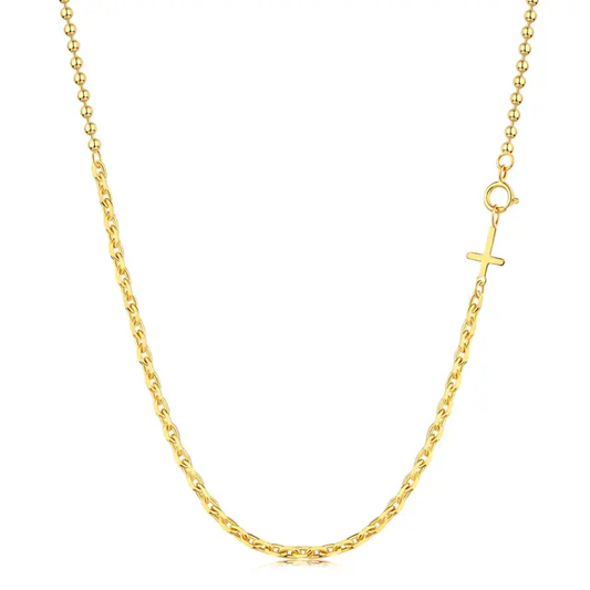 Cross Clasp Necklace