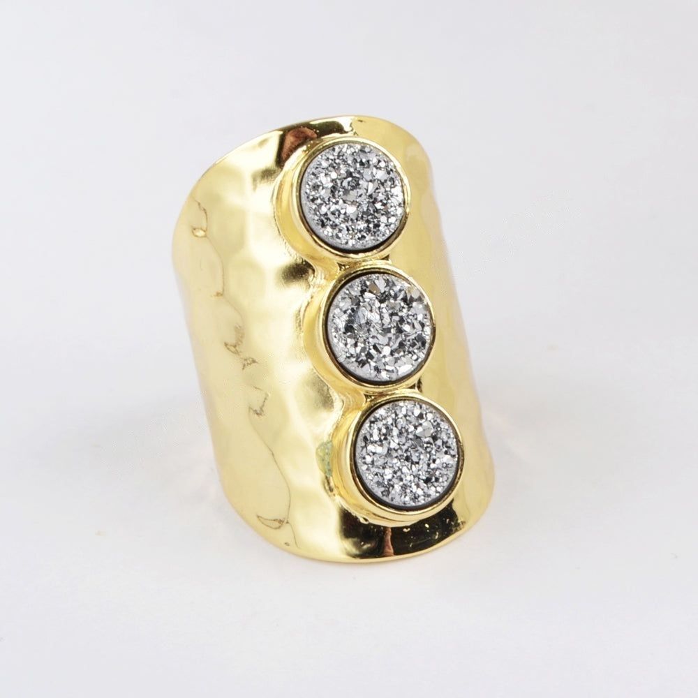 Trilogy Druzy Ring