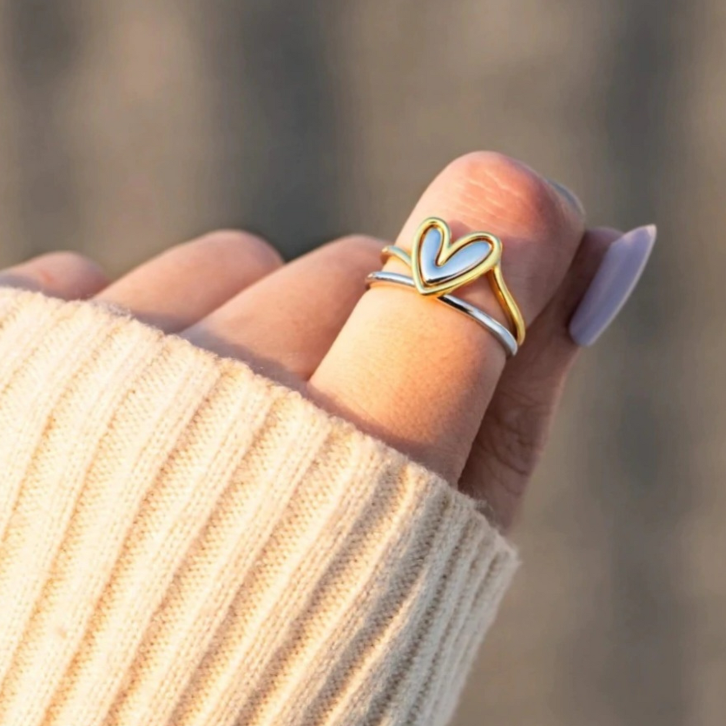 Two Hearts Ring