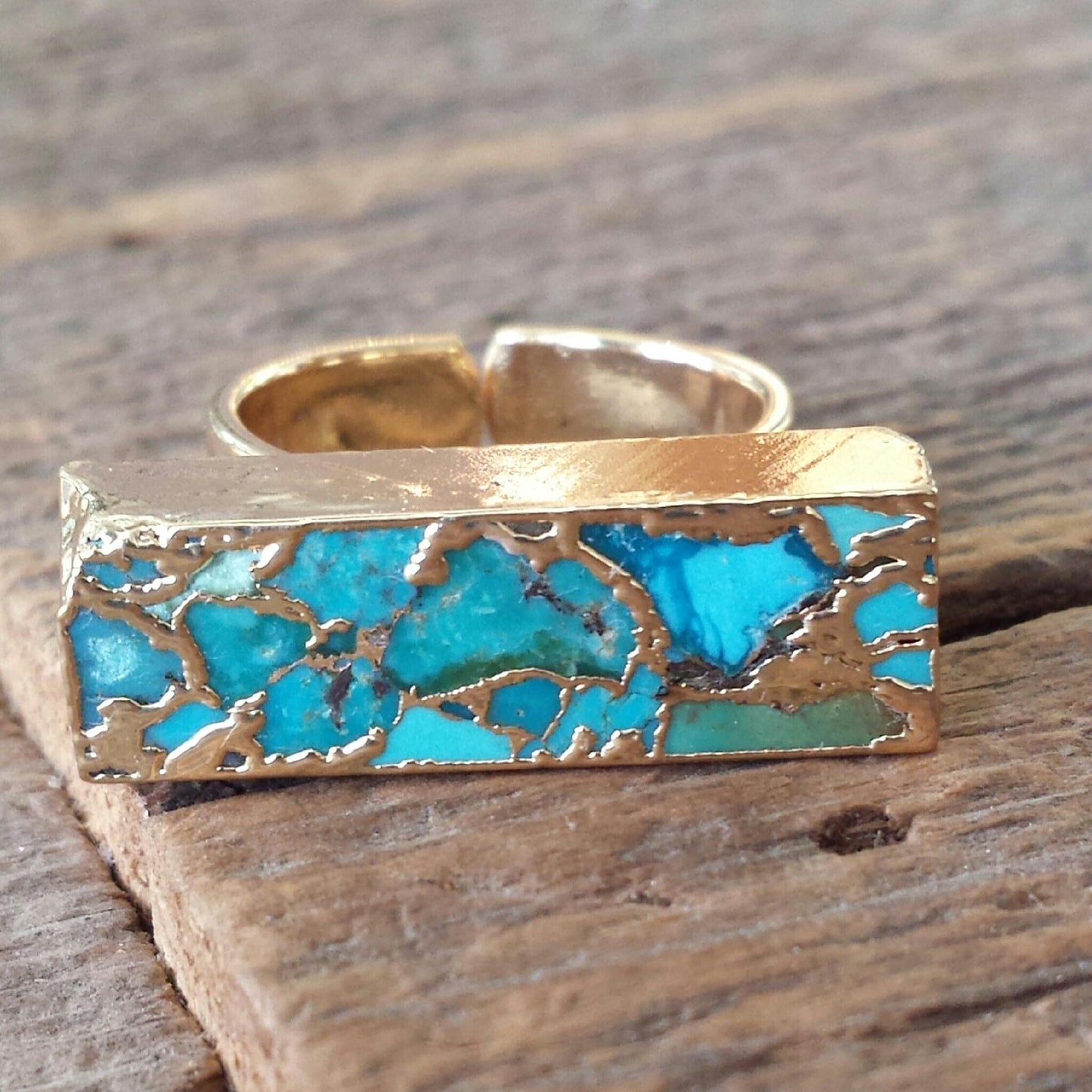 Hestia Turquoise Ring