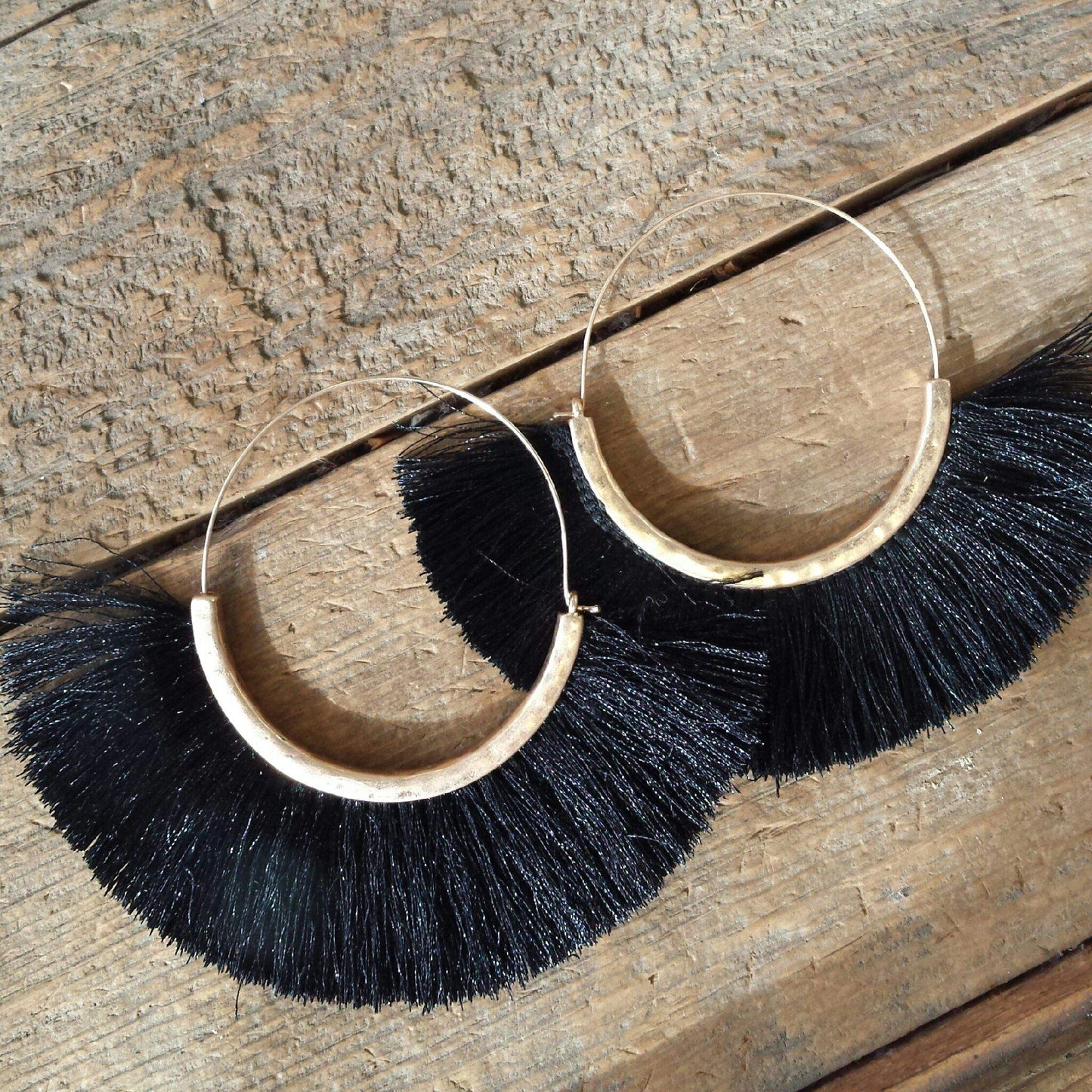 Big Fringe Hoops