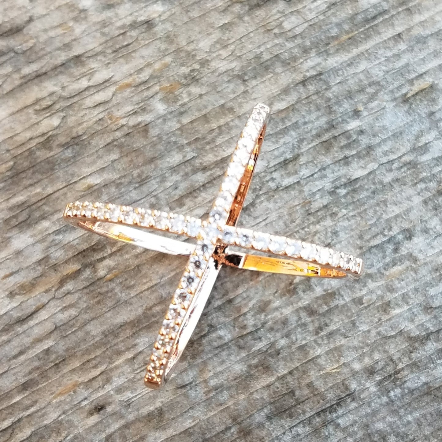 Criss Cross Ring