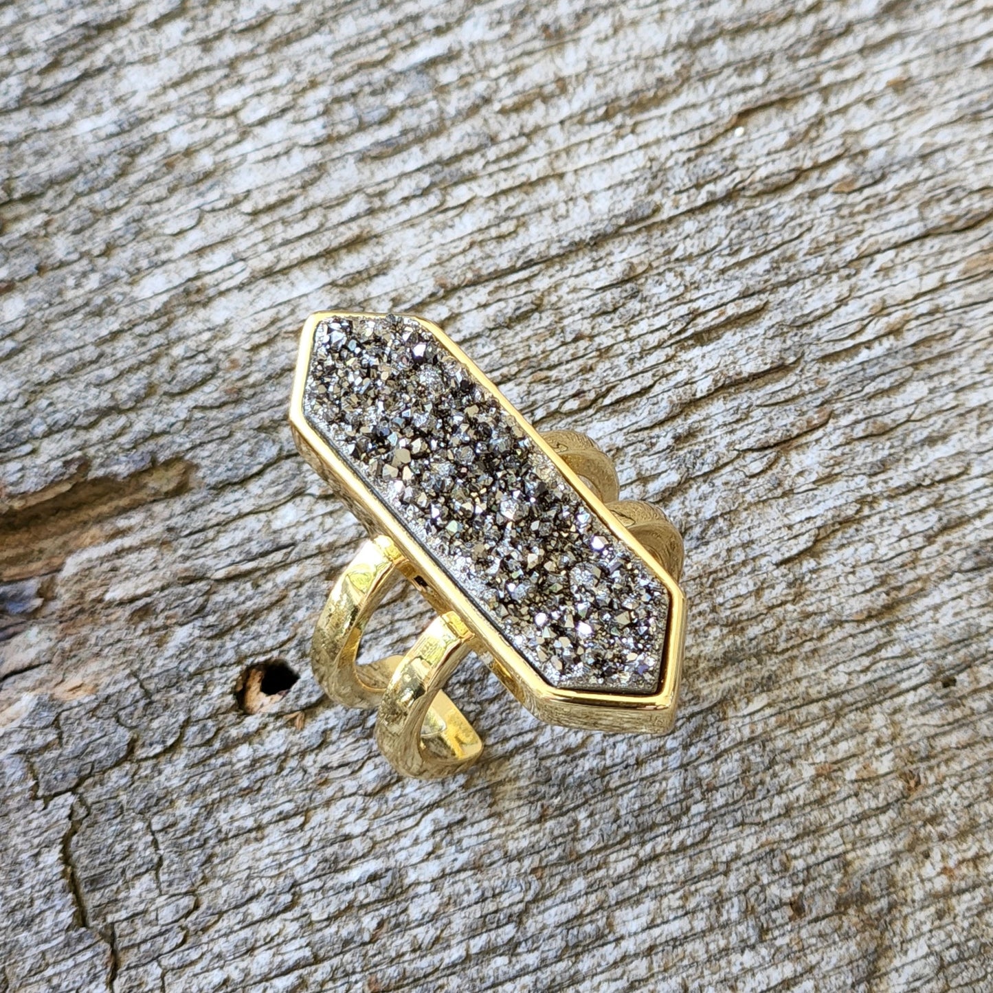 DejaVu Druzy Ring