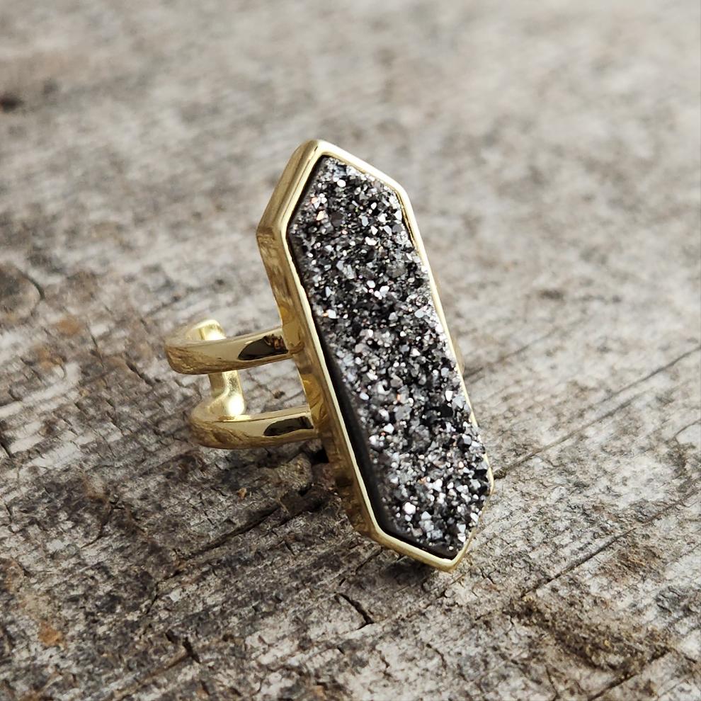 DejaVu Druzy Ring