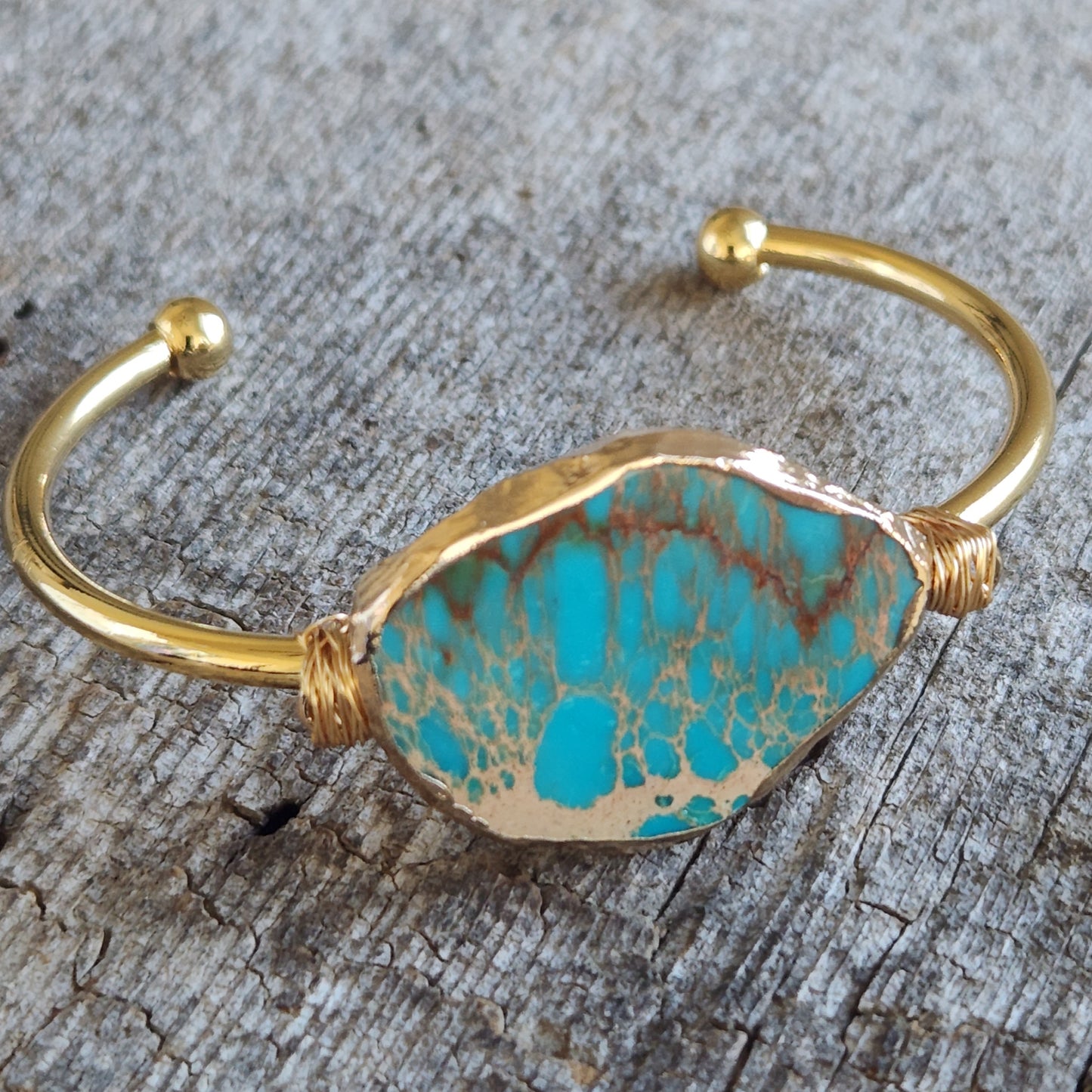 Turquise Slab Bracelet