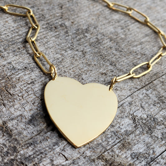 Happy Heart Necklace