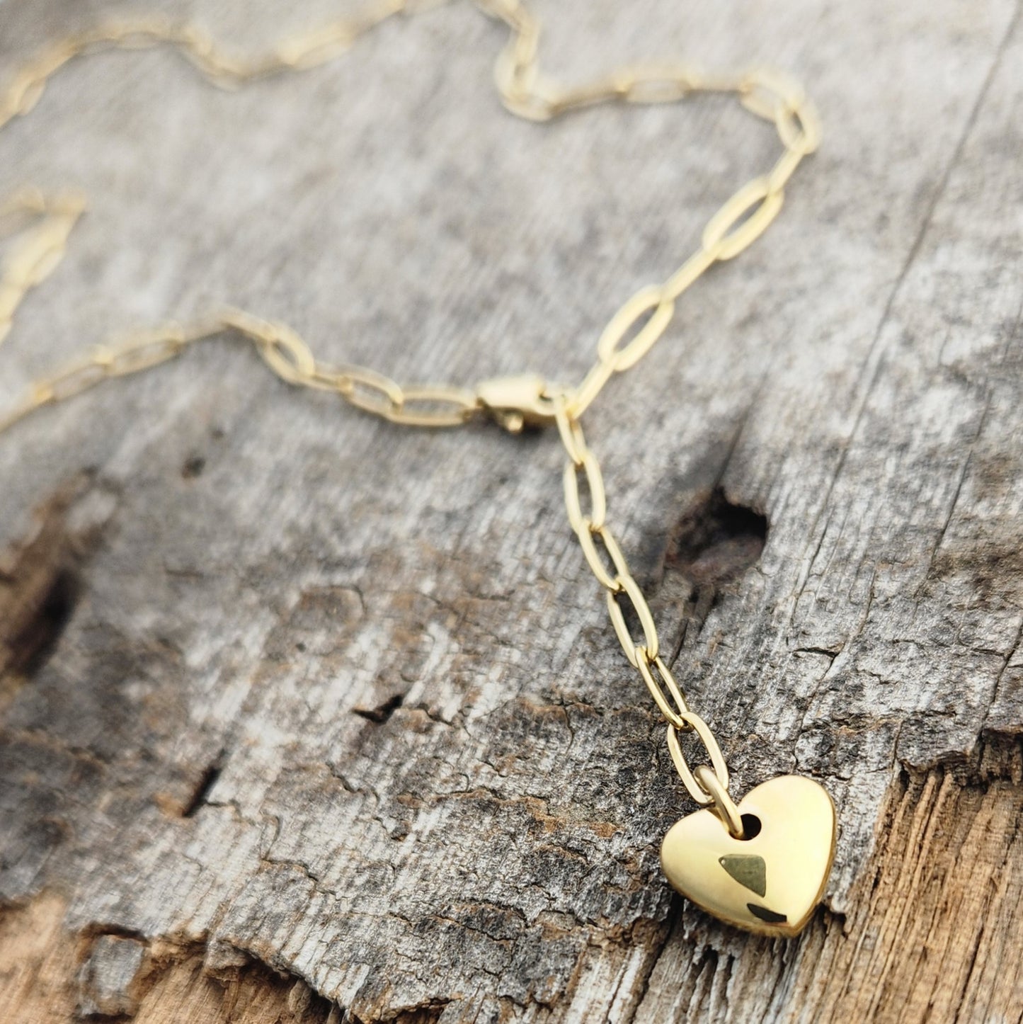 Heart Y Necklace