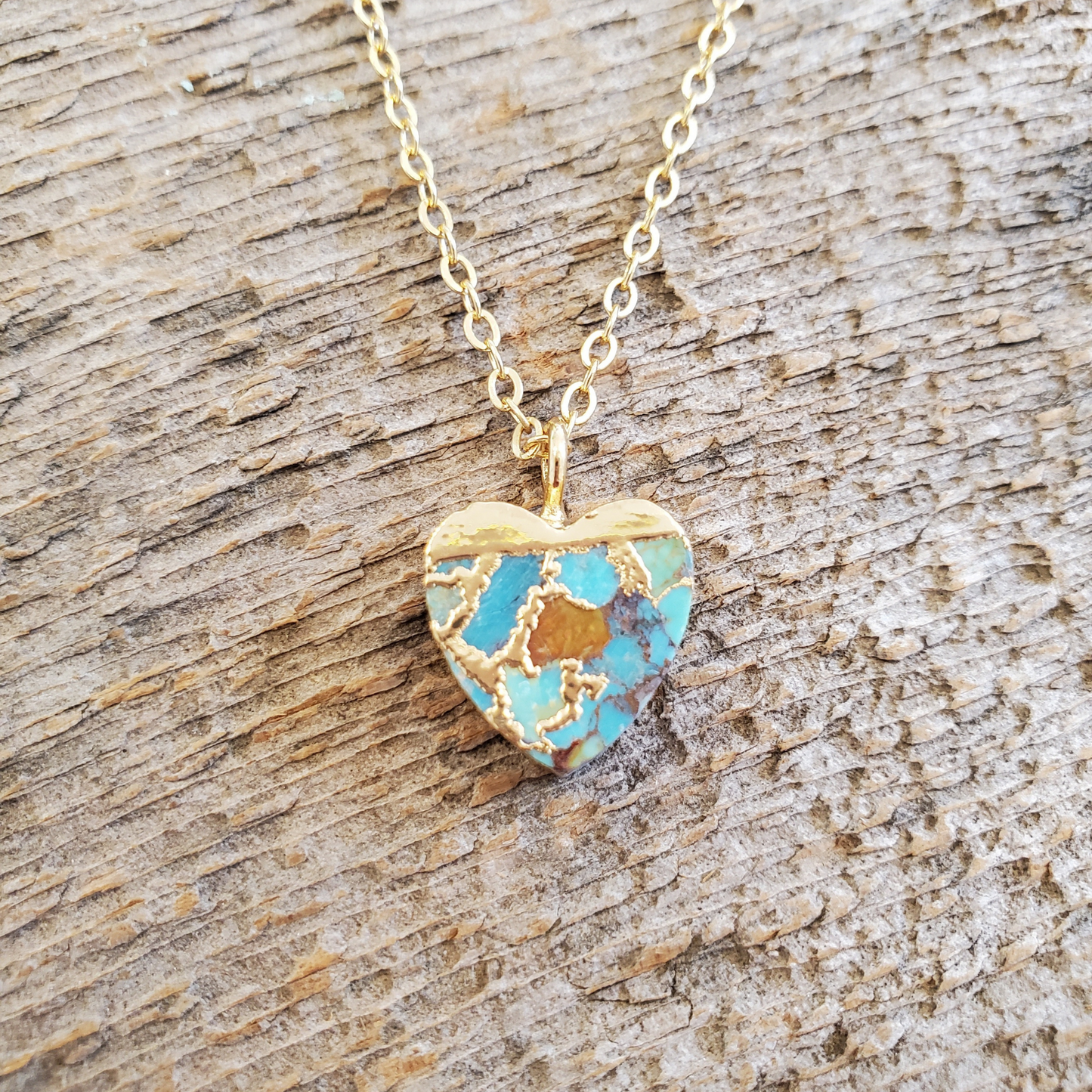 Turquoise Bar Necklace