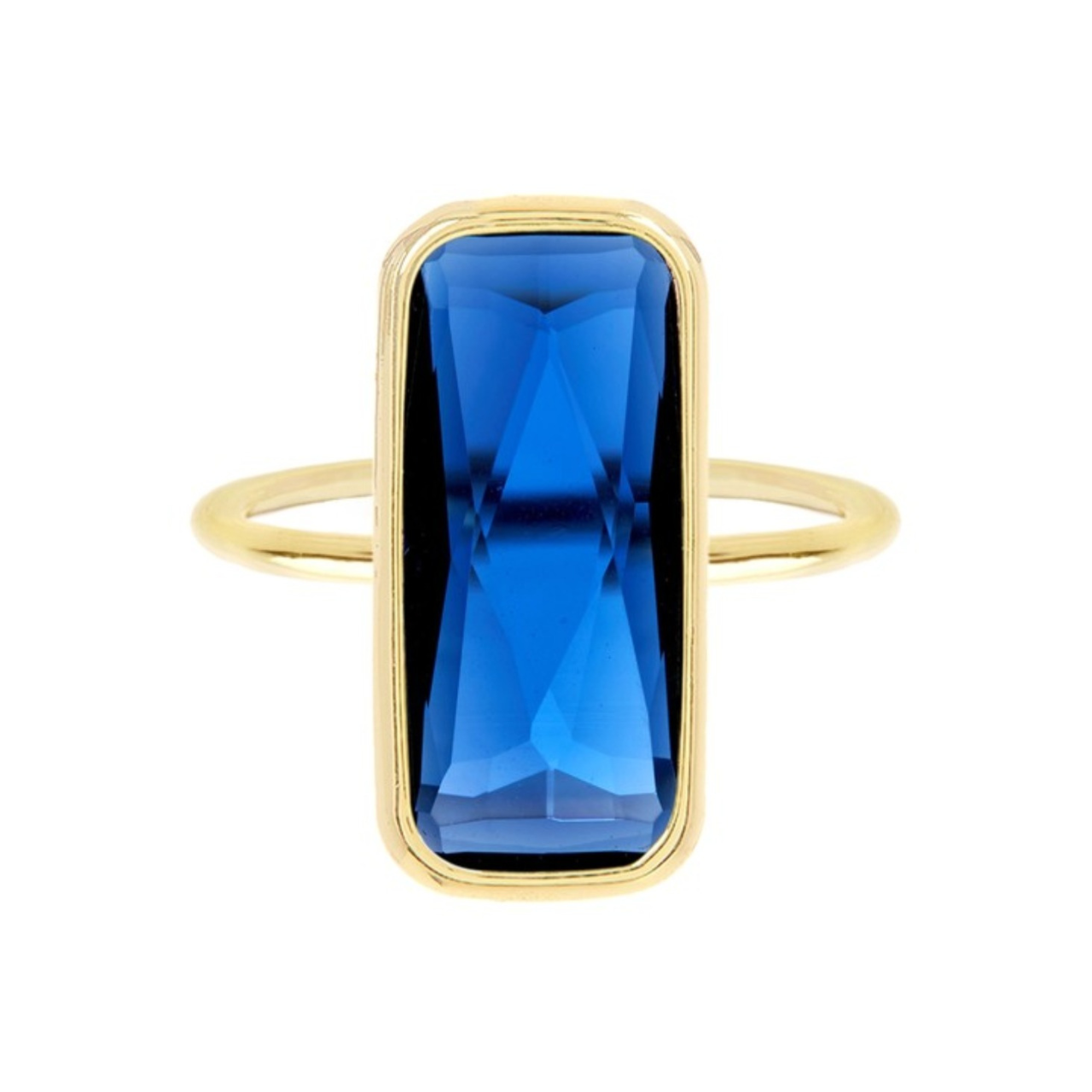 Sapphire Crystal Ring