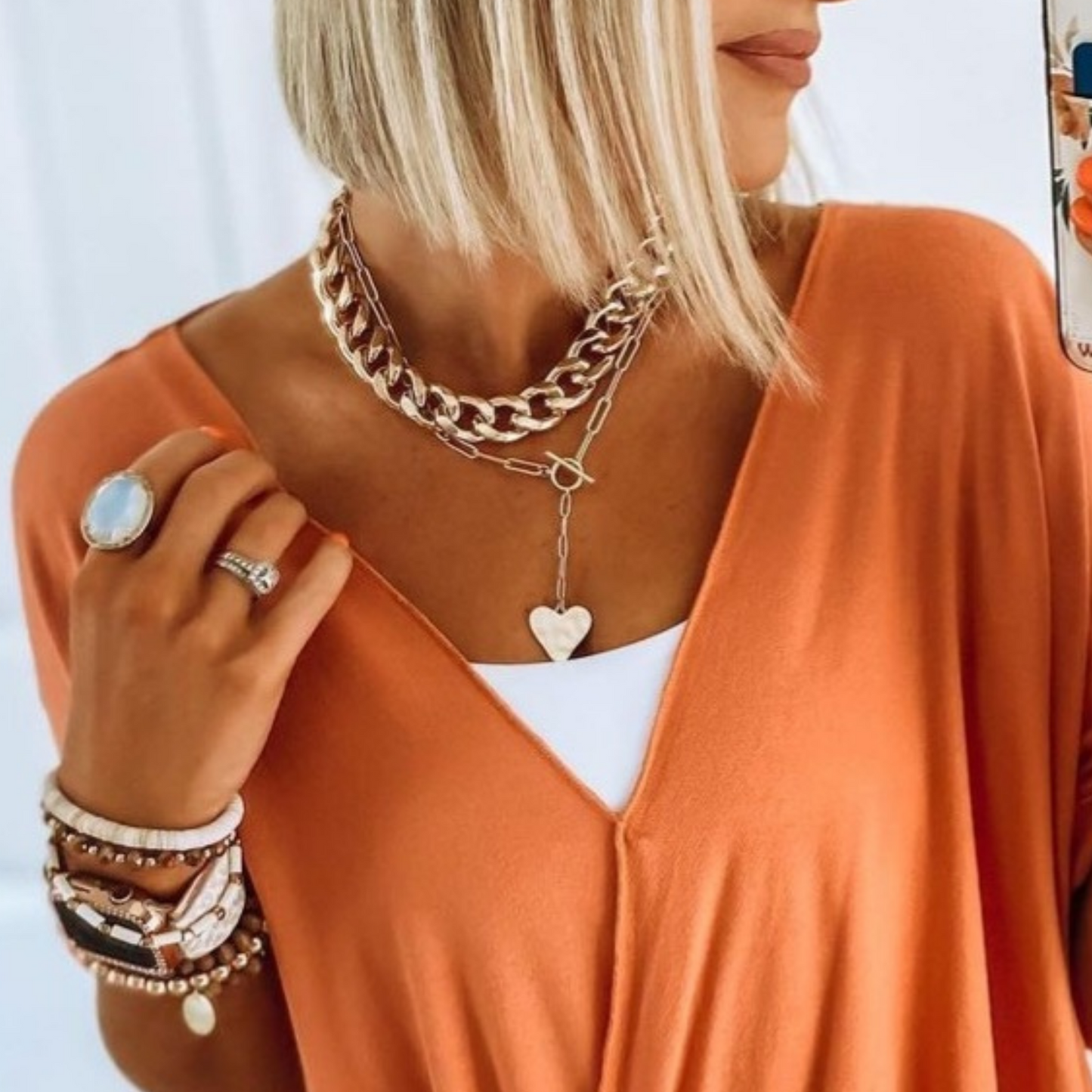 Heart Of Gold Necklace