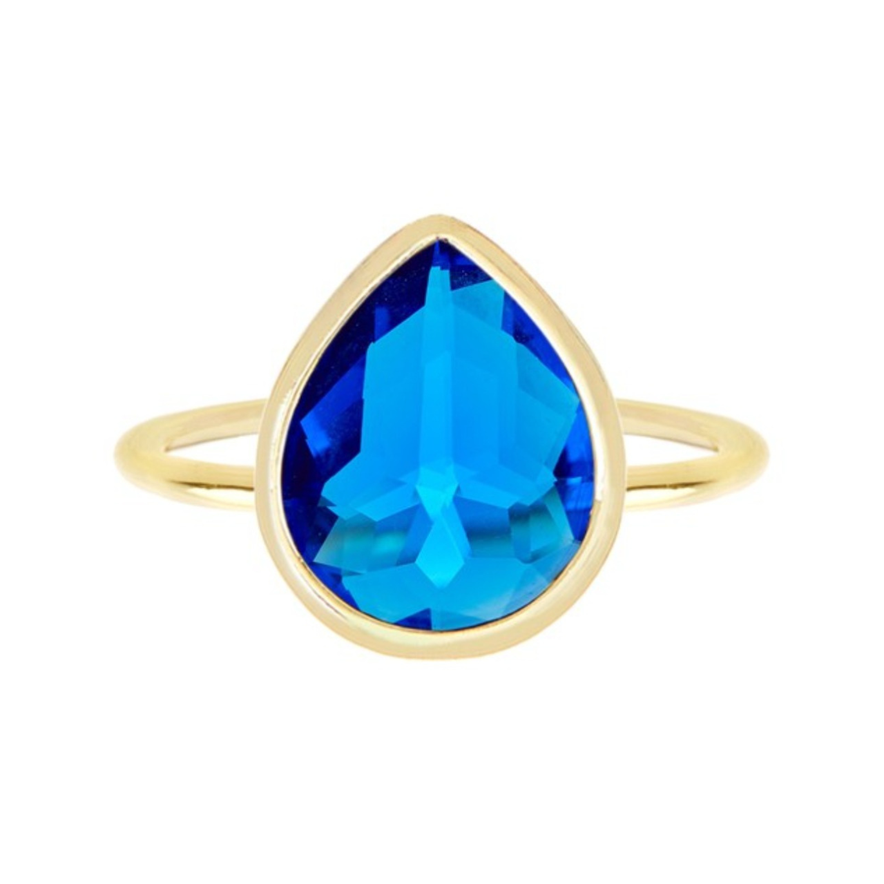 Sapphire Crystal Ring