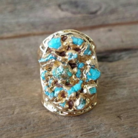 Gaia Turquoise Ring