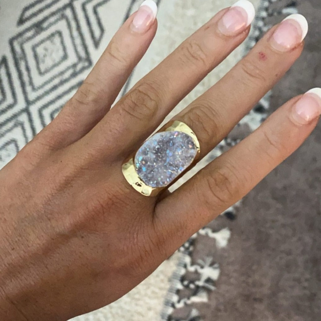 Luxy Druzy Ring