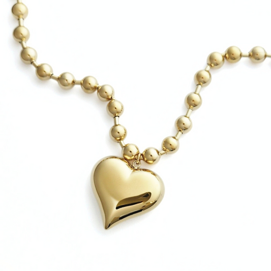 Bubble Heart Necklace
