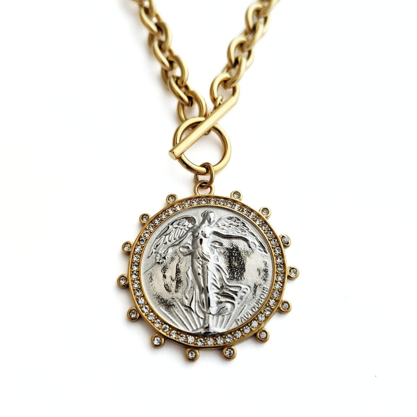 Angel Coin Necklace