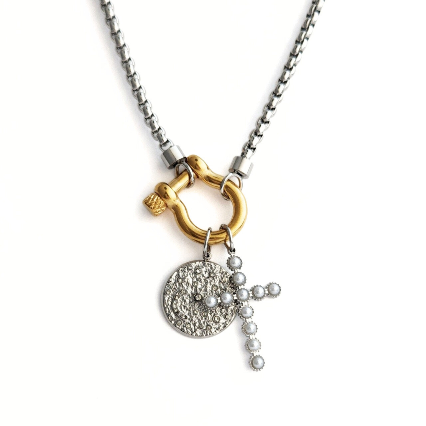 Cross Charm Necklace
