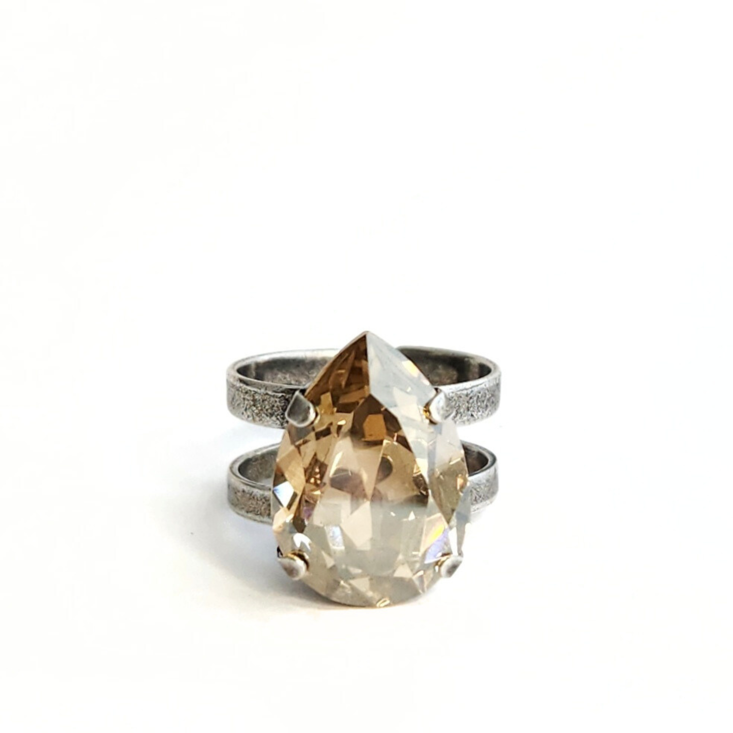Cosmic Ring in Golden Shadow