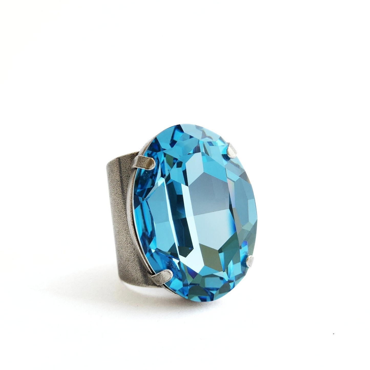 Orion Ring in Aquamarine