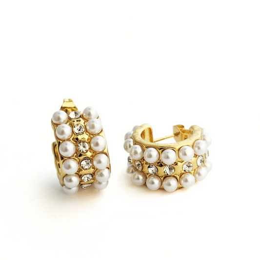 Lola Pearl Hoops