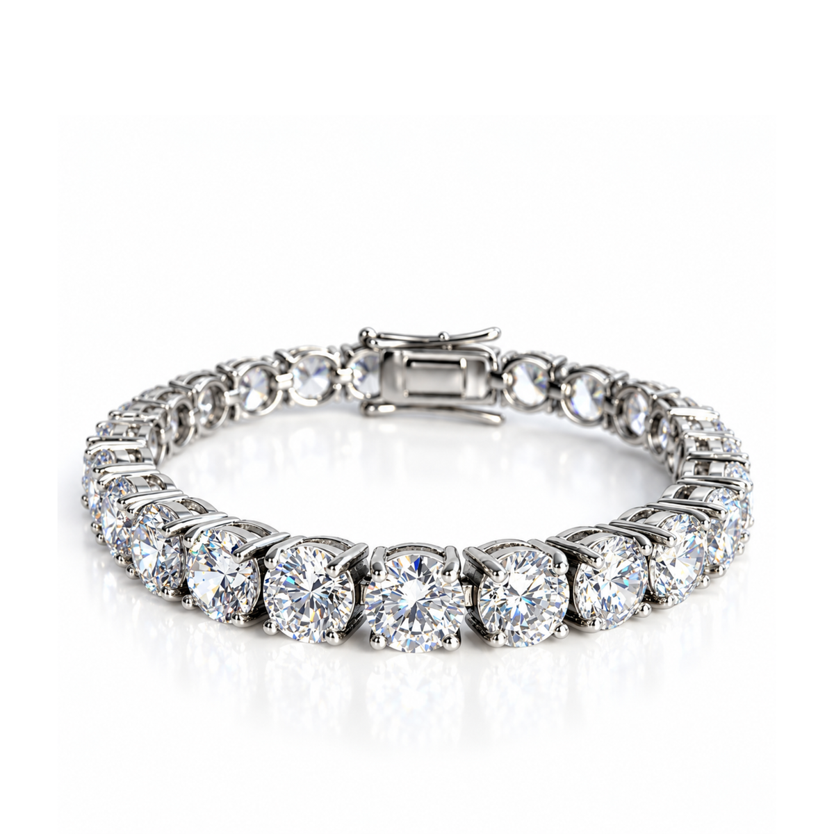 Zirconia Tennis Bracelet 8mm