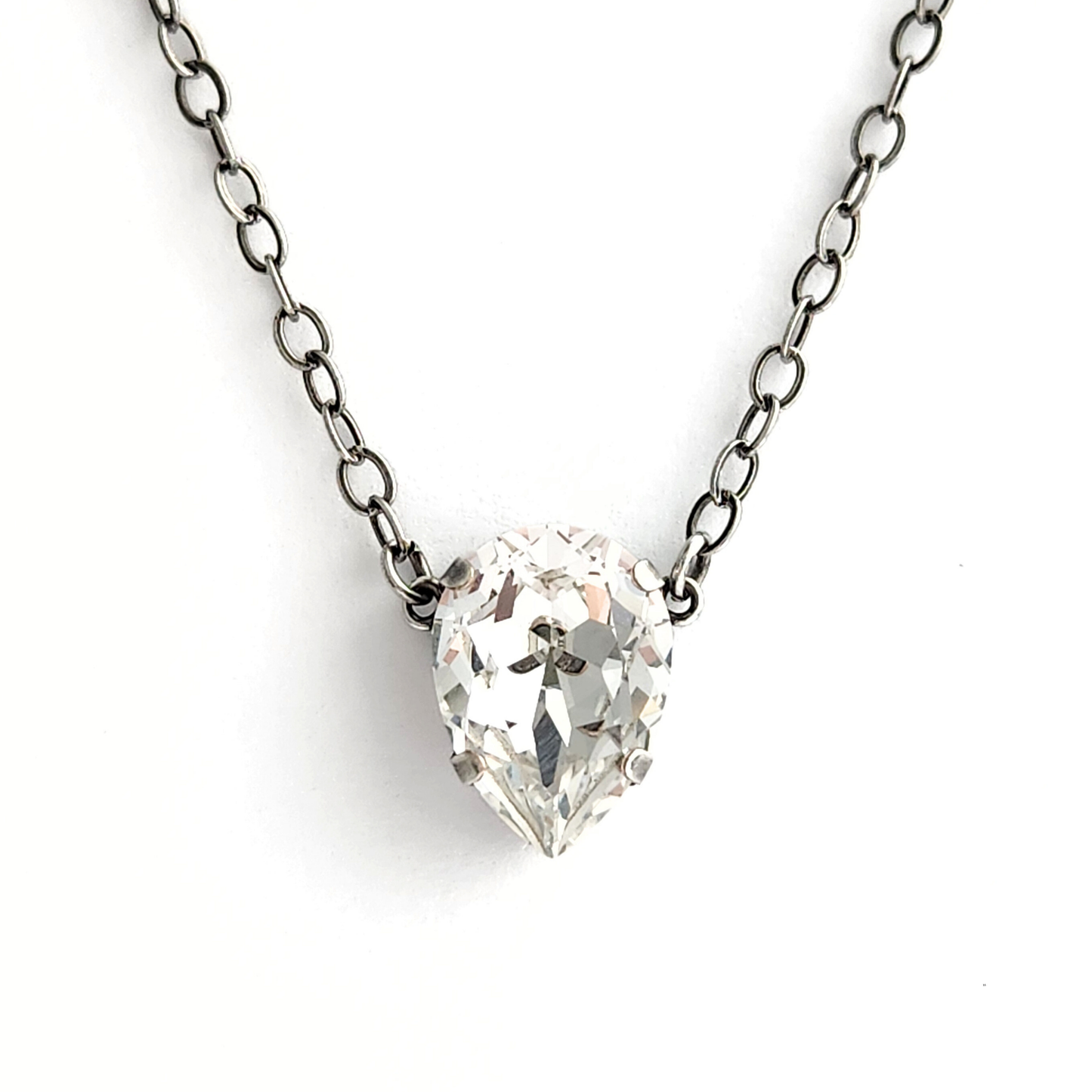 Cosmo Necklace in Crystal Clear