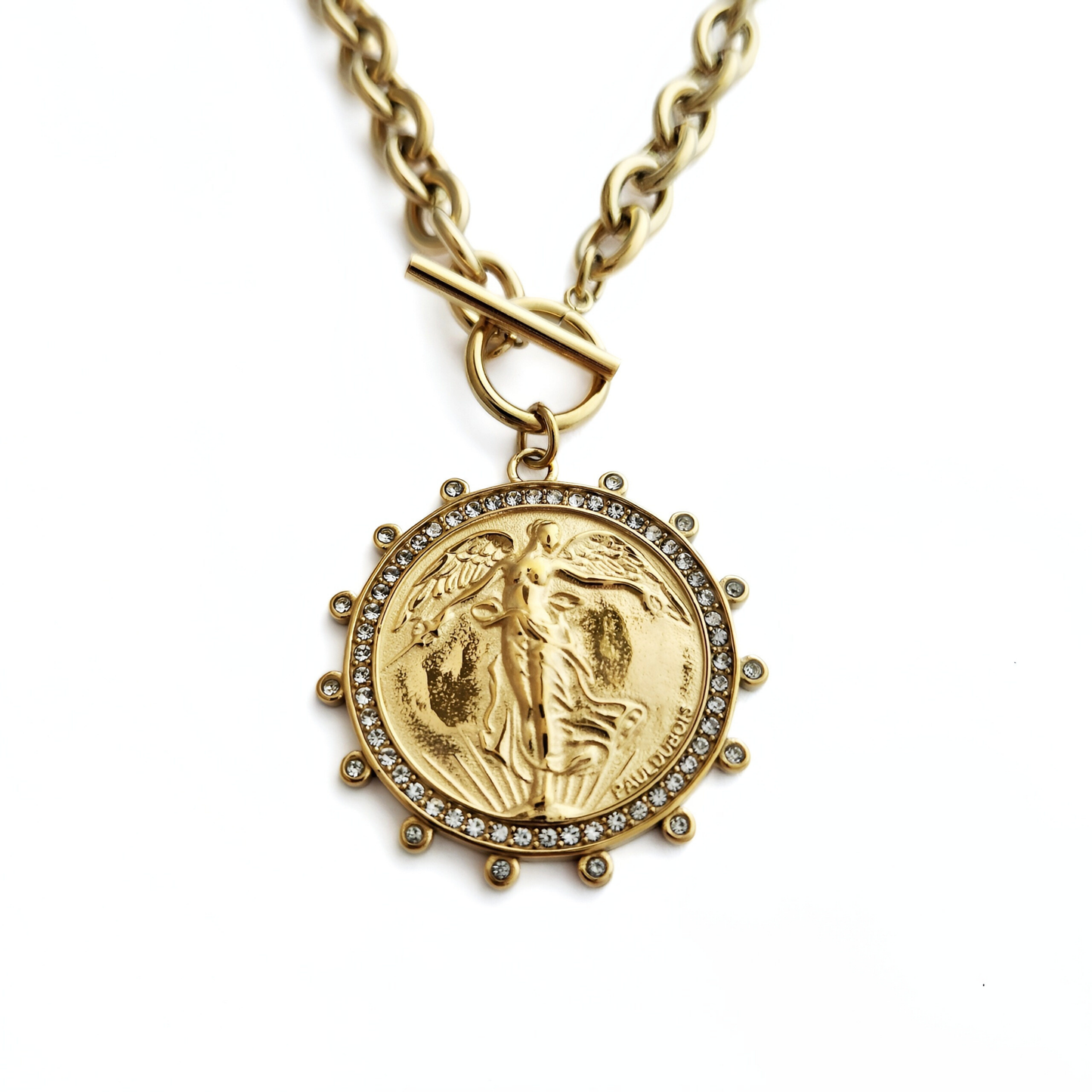 Angel Coin Necklace