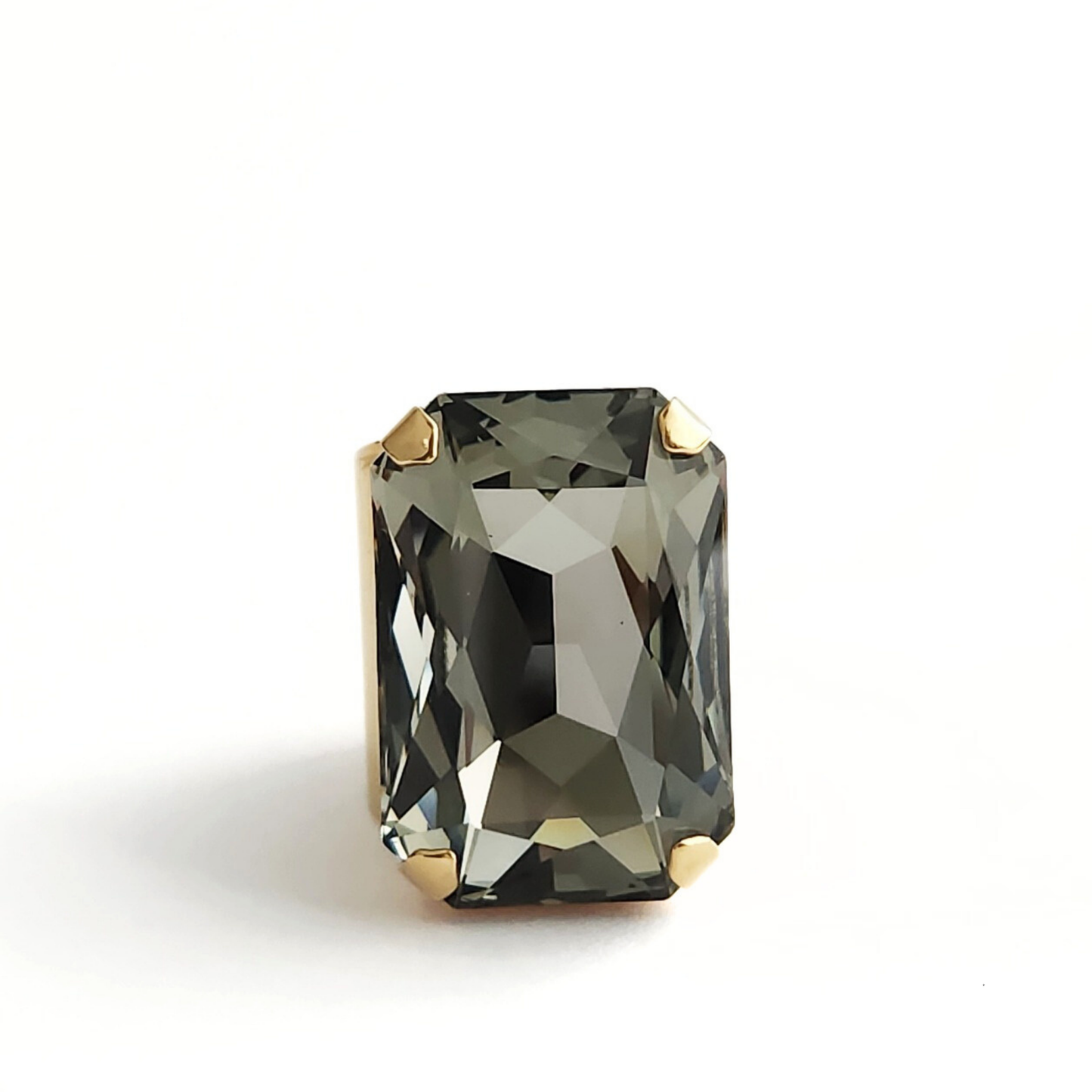 Phoenix Ring in Black Diamond