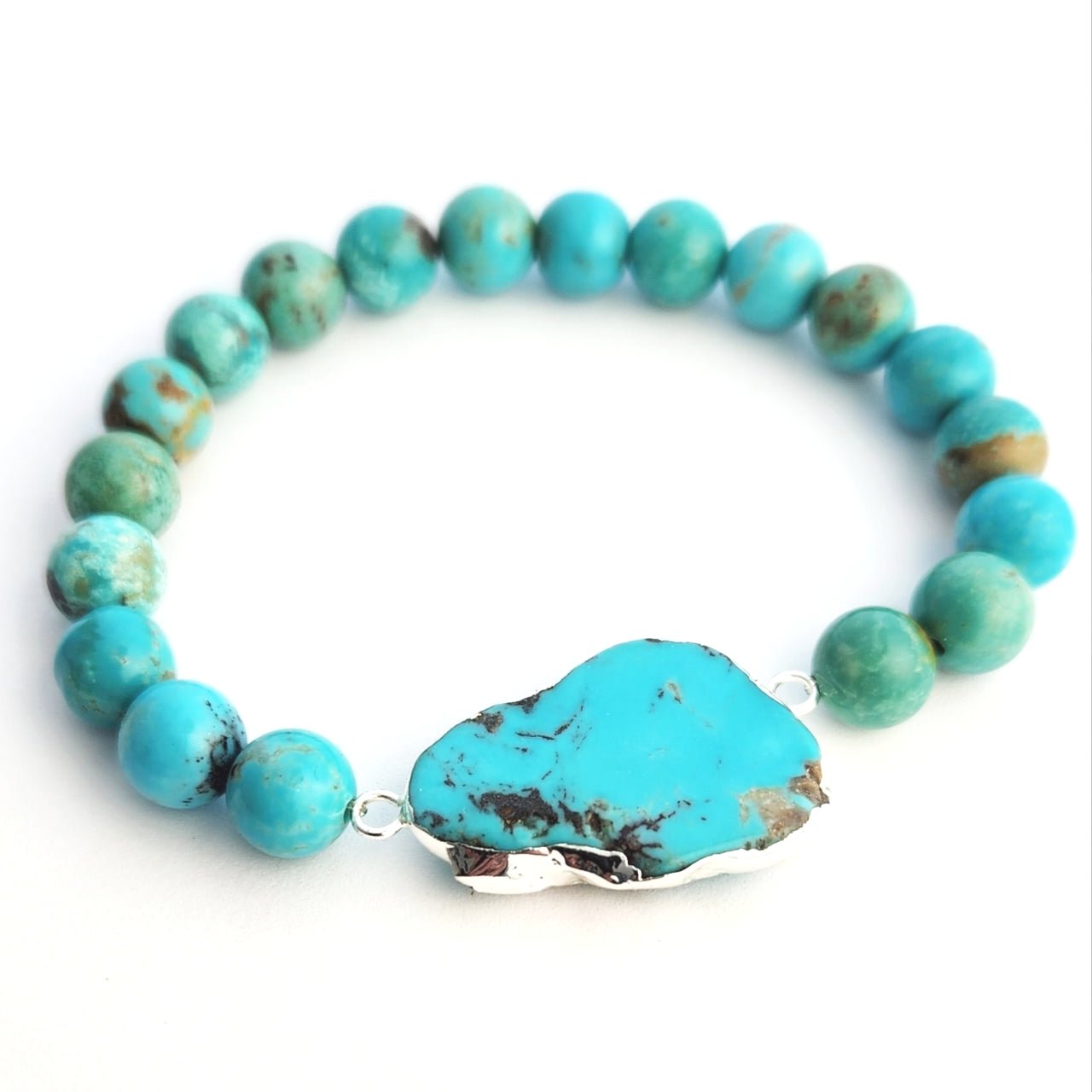 Turquoise Slab Bracelet