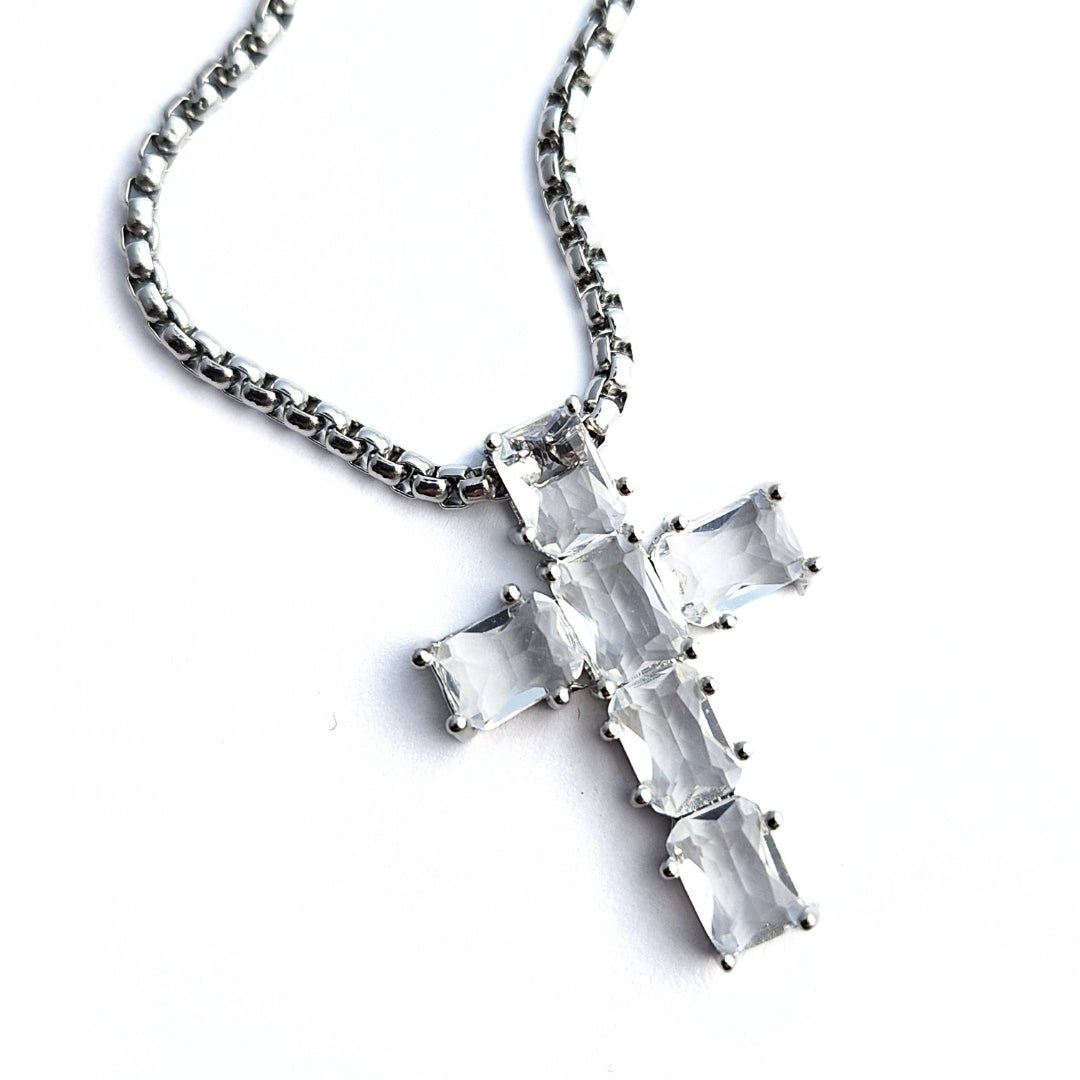 Chunky Cross Necklace