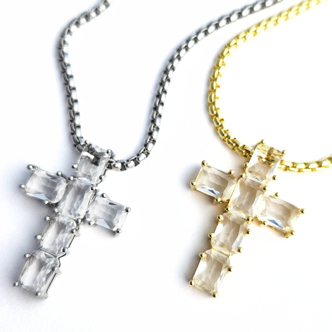 Chunky Cross Necklace