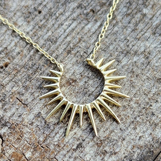 Sun Spike Necklace