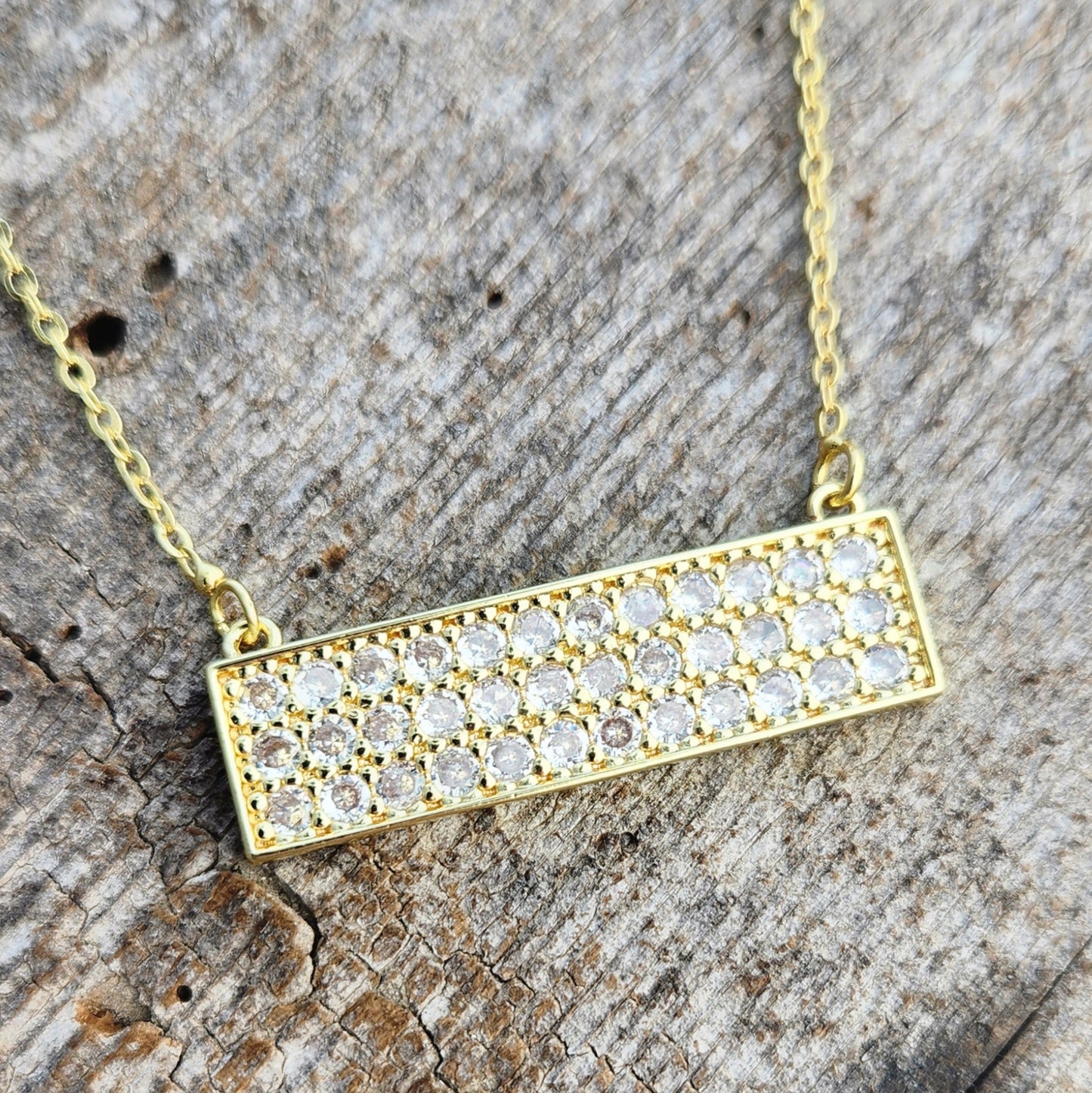 Chunky Bar Necklace