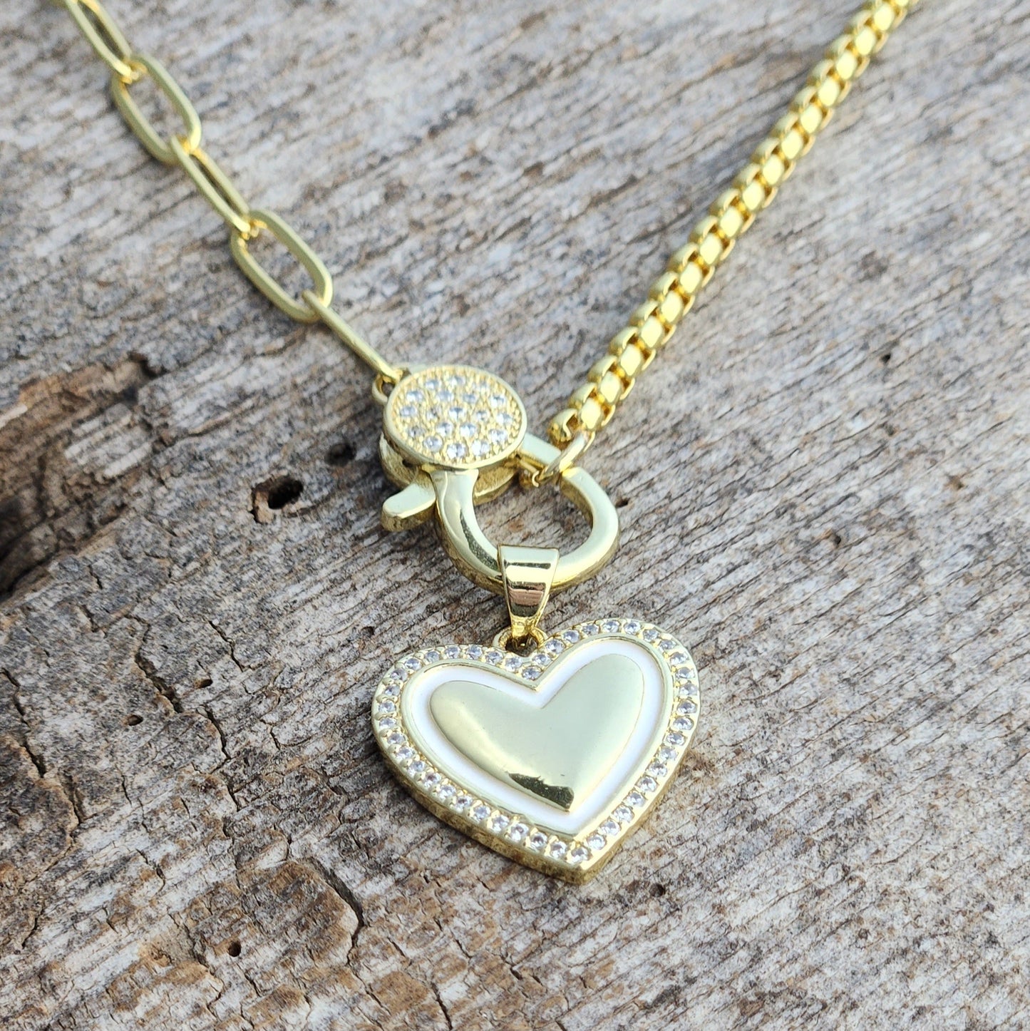 Heart Toggle Necklace