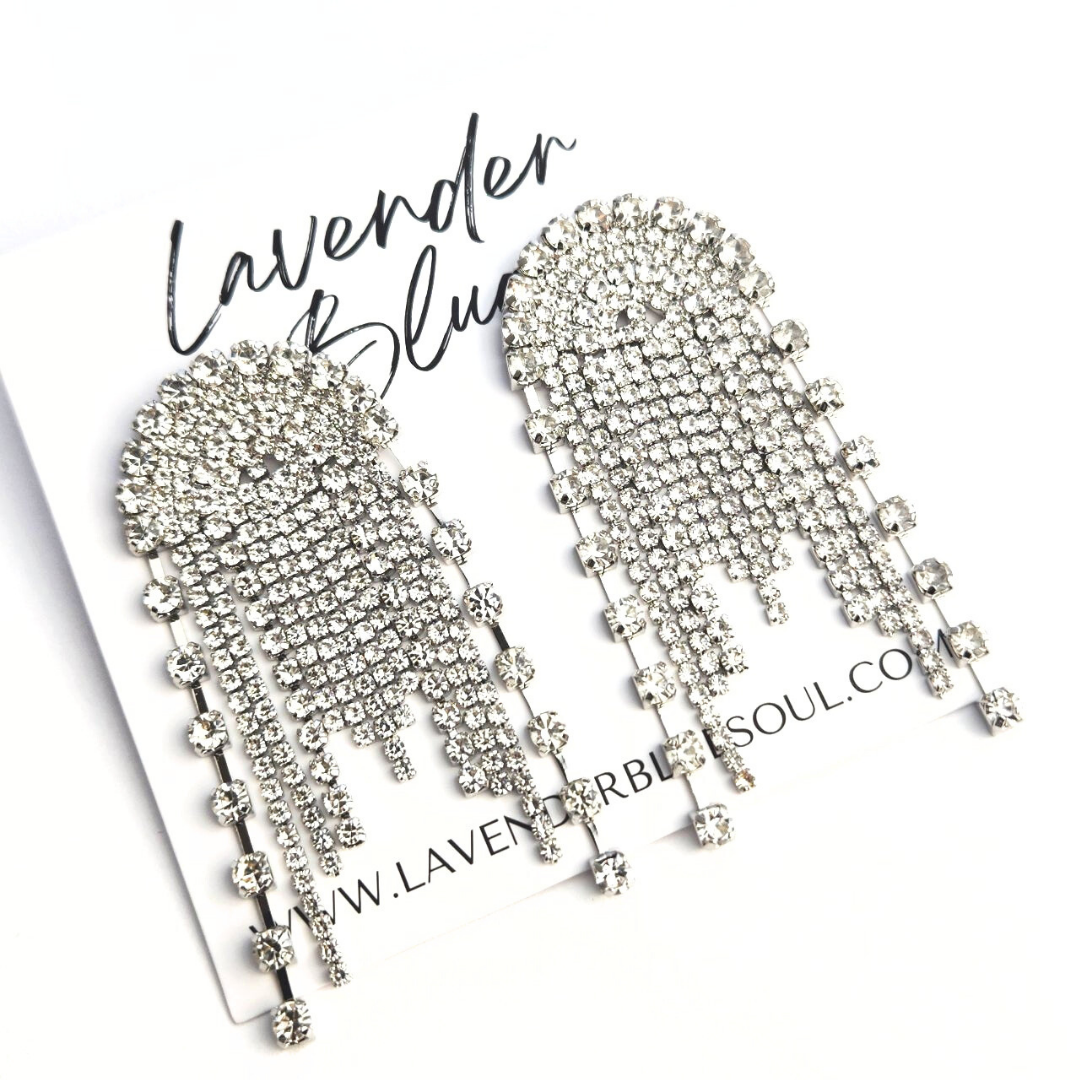 Crystal U Earrings