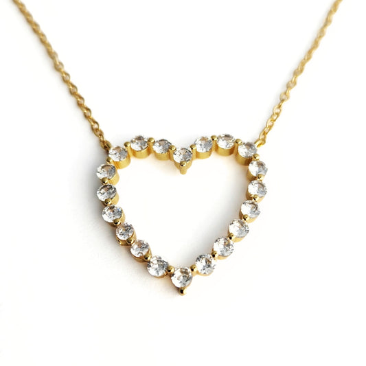 Sparkle Heart Necklace