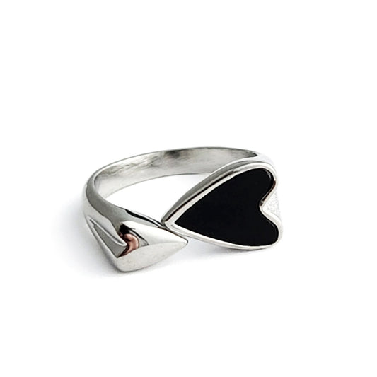 Black Heart Ring